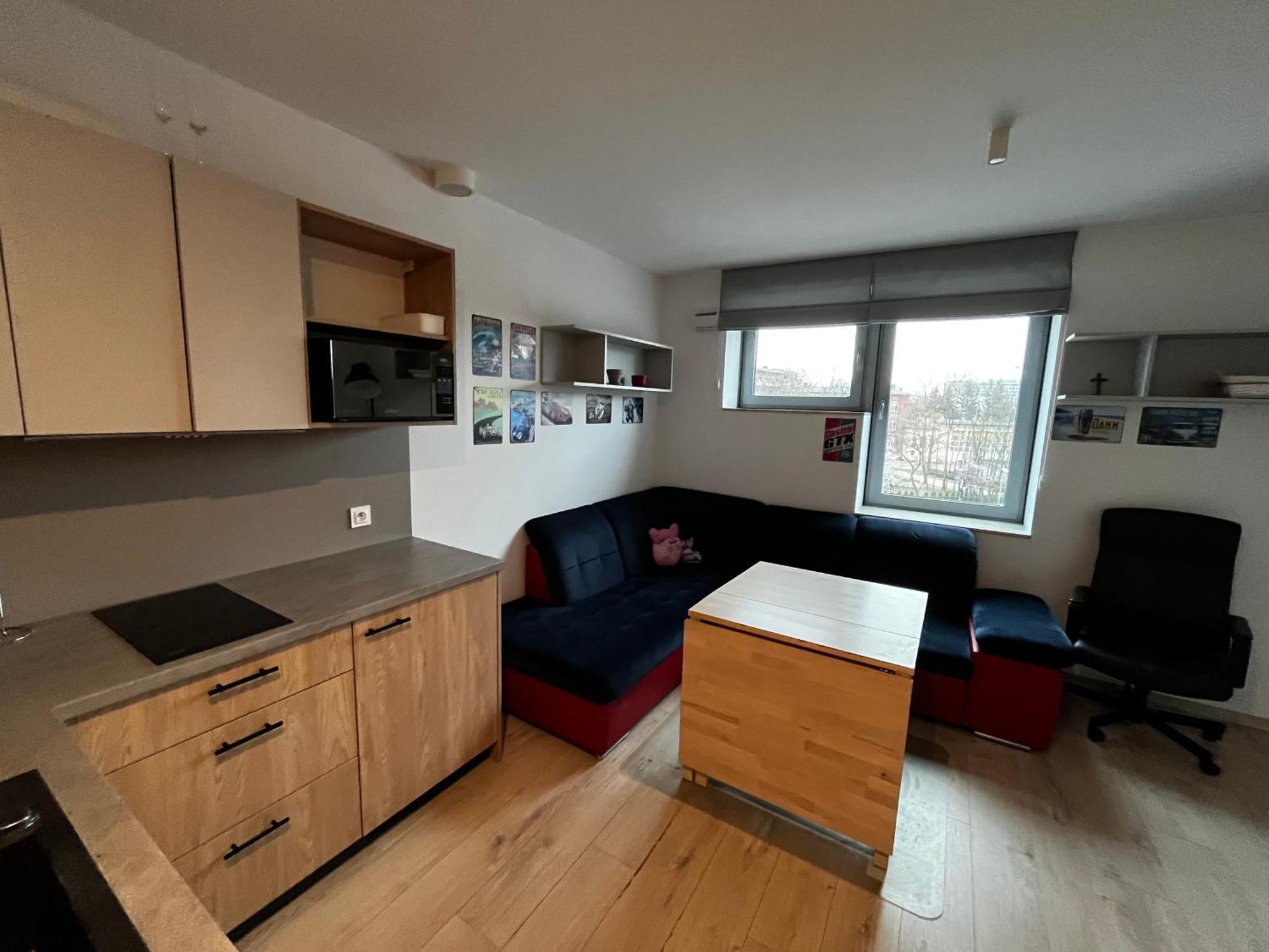 City View Studio Apartment Wroclaw Bagian luar foto